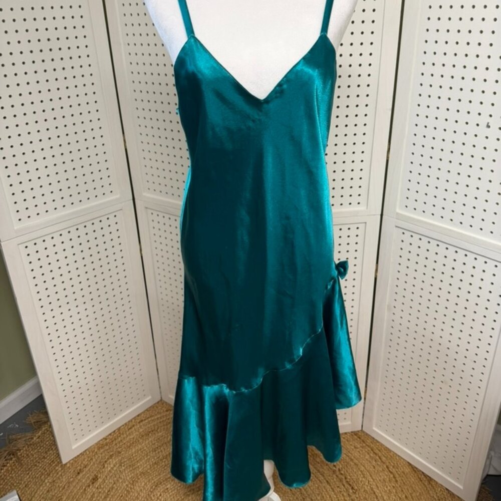 Vintage Victoria's Secret Chemise Slip Womens Large 90's Lingerie Gold Label - Picture 1 of 10